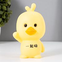 Настольный светильник "Утенок" от батареек Желтый картинка 